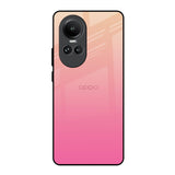 Pastel Pink Gradient Oppo Reno10 5G Glass Back Cover Online
