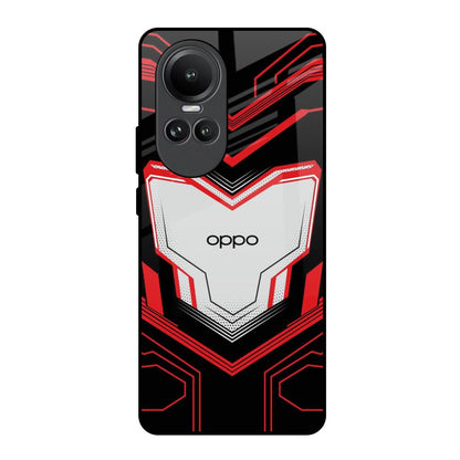 Quantum Suit Oppo Reno10 5G Glass Back Cover Online