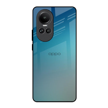 Sea Theme Gradient Oppo Reno10 5G Glass Back Cover Online