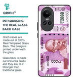 Stock Out Currency Glass Case for Oppo Reno10 5G