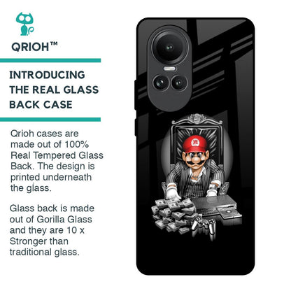 Dark Secret Glass Case for Oppo Reno10 5G