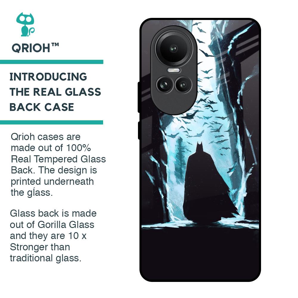 Dark Man In Cave Glass Case for Oppo Reno10 5G