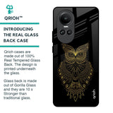 Golden Owl Glass Case for Oppo Reno10 5G