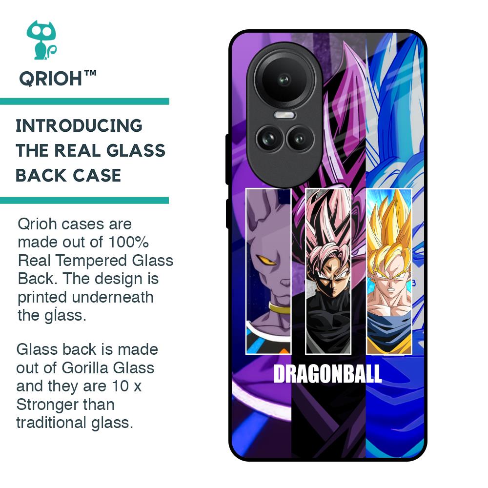 DGBZ Glass Case for Oppo Reno10 5G