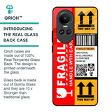 Handle With Care Glass Case for Oppo Reno10 5G