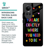 Magical Words Glass Case for Oppo Reno10 5G