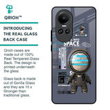 Space Travel Glass Case for Oppo Reno10 5G