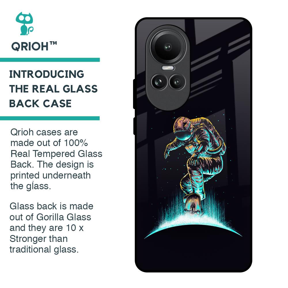 Star Ride Glass Case for Oppo Reno10 5G