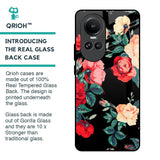 Floral Bunch Glass Case For Oppo Reno10 5G