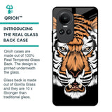 Angry Tiger Glass Case For Oppo Reno10 5G