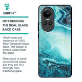 Sea Water Glass Case for Oppo Reno10 5G