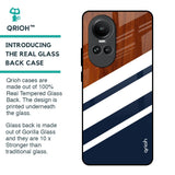 Bold Stripes Glass Case for Oppo Reno10 5G