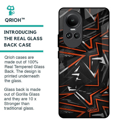 Vector Art Glass Case for Oppo Reno10 5G