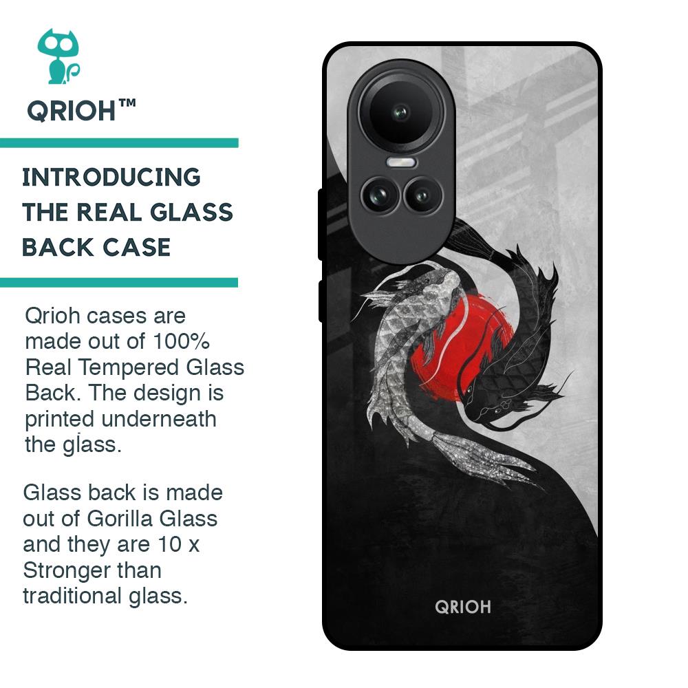 Japanese Art Glass Case for Oppo Reno10 5G