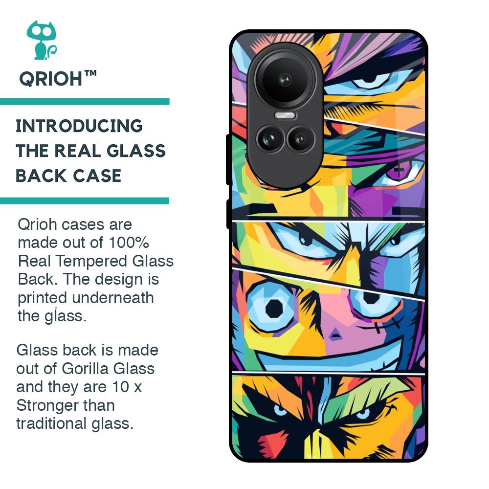 Anime Legends Glass Case for Oppo Reno10 5G