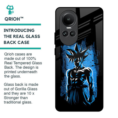 Splatter Instinct Glass Case for Oppo Reno10 5G
