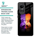 Minimalist Anime Glass Case for Oppo Reno10 5G