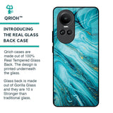 Ocean Marble Glass Case for Oppo Reno10 5G