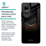 Dark Walnut Glass Case for Oppo Reno10 5G