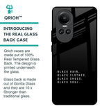 Black Soul Glass Case for Oppo Reno10 5G