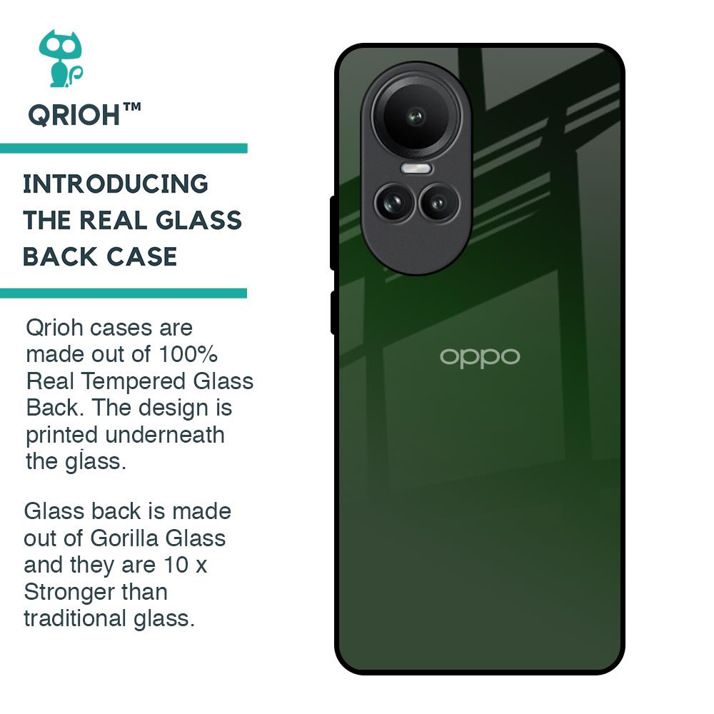 Deep Forest Glass Case for Oppo Reno10 5G