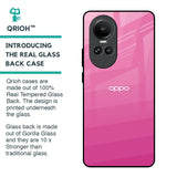 Pink Ribbon Caddy Glass Case for Oppo Reno10 5G