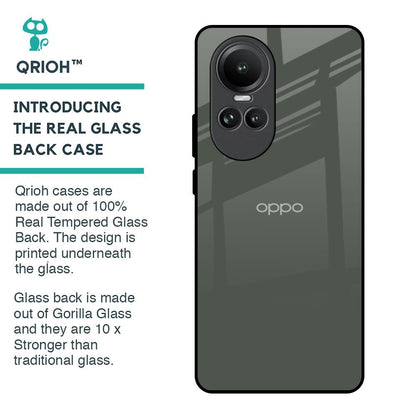 Charcoal Glass Case for Oppo Reno10 5G
