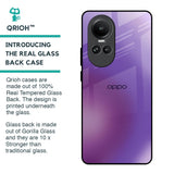 Ultraviolet Gradient Glass Case for Oppo Reno10 5G