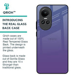 Indigo Pastel Glass Case For Oppo Reno10 5G