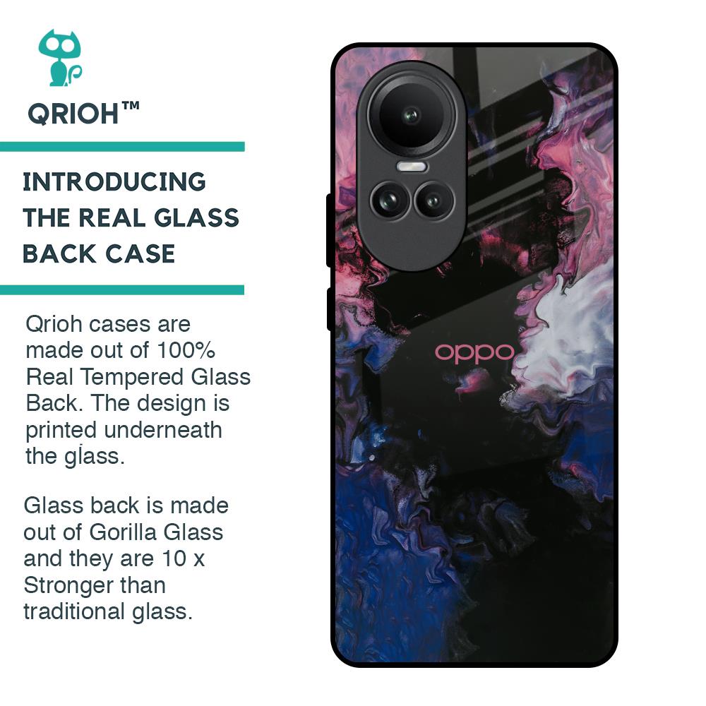 Smudge Brush Glass case for Oppo Reno10 5G