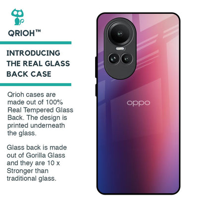 Multi Shaded Gradient Glass Case for Oppo Reno10 5G