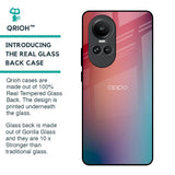 Dusty Multi Gradient Glass Case for Oppo Reno10 5G