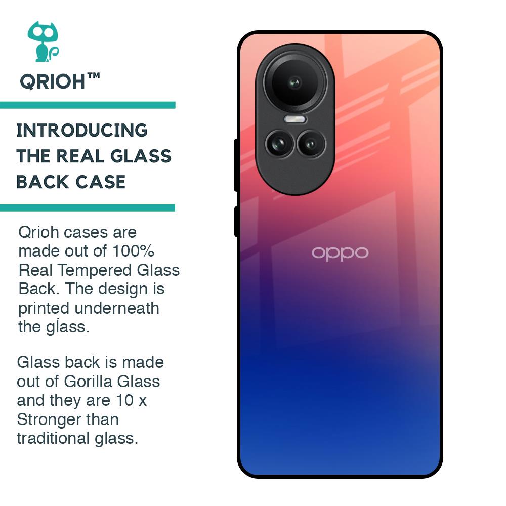 Dual Magical Tone Glass Case for Oppo Reno10 5G