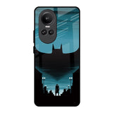 Cyan Bat Oppo Reno10 Pro 5G Glass Back Cover Online