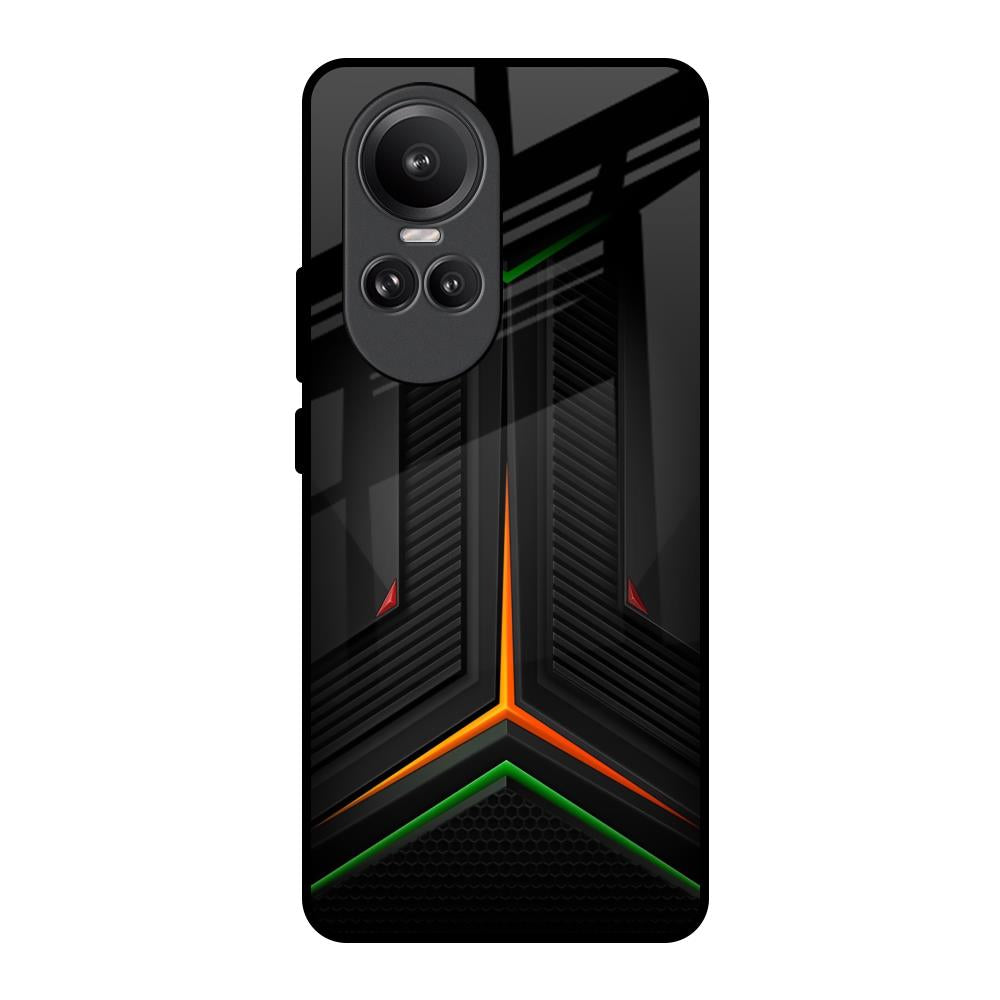 Modern Ultra Chevron Oppo Reno10 Pro 5G Glass Back Cover Online