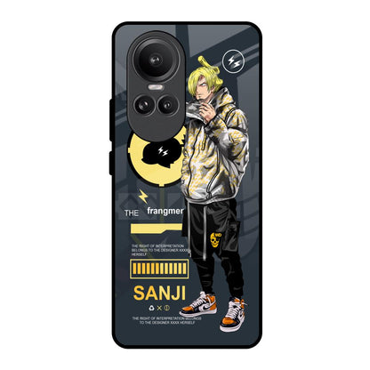 Cool Sanji Oppo Reno10 Pro 5G Glass Back Cover Online