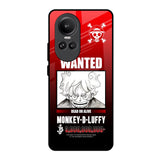 Luffy Wanted Oppo Reno10 Pro 5G Glass Back Cover Online