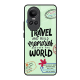 Travel Stamps Oppo Reno10 Pro 5G Glass Back Cover Online