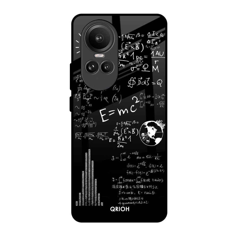 Funny Math Oppo Reno10 Pro 5G Glass Back Cover Online