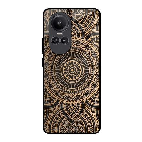 Luxury Mandala Oppo Reno10 Pro 5G Glass Back Cover Online