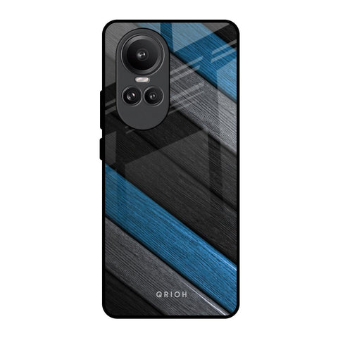 Multicolor Wooden Effect Oppo Reno10 Pro 5G Glass Back Cover Online