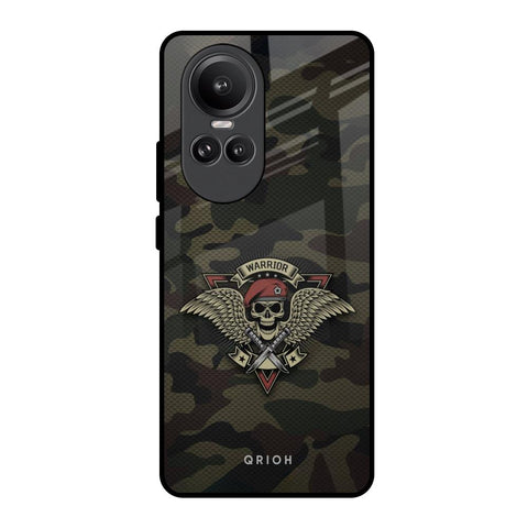Army Warrior Oppo Reno10 Pro 5G Glass Back Cover Online