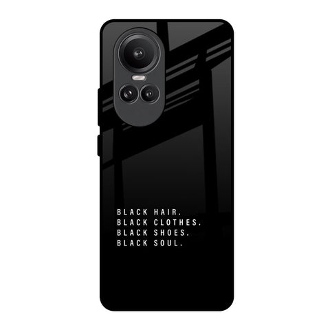 Black Soul Oppo Reno10 Pro 5G Glass Back Cover Online