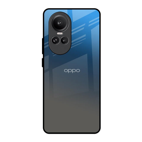 Blue Grey Ombre Oppo Reno10 Pro 5G Glass Back Cover Online