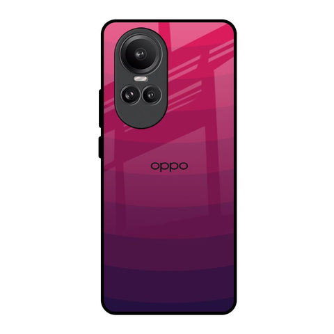 Wavy Pink Pattern Oppo Reno10 Pro 5G Glass Back Cover Online