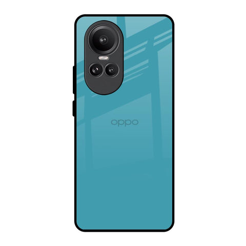 Oceanic Turquiose Oppo Reno10 Pro 5G Glass Back Cover Online