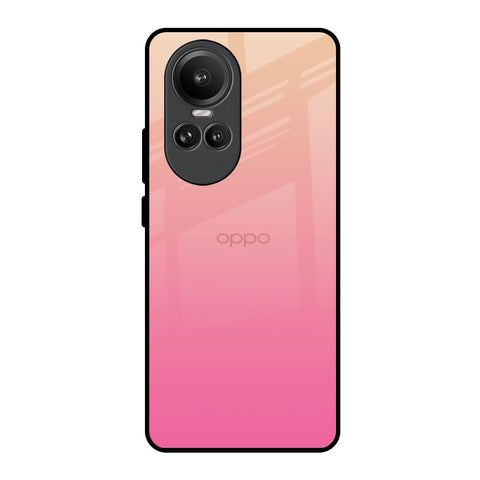 Pastel Pink Gradient Oppo Reno10 Pro 5G Glass Back Cover Online