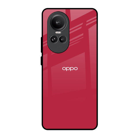 Solo Maroon Oppo Reno10 Pro 5G Glass Back Cover Online