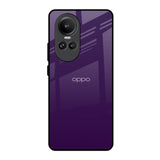 Dark Purple Oppo Reno10 Pro 5G Glass Back Cover Online