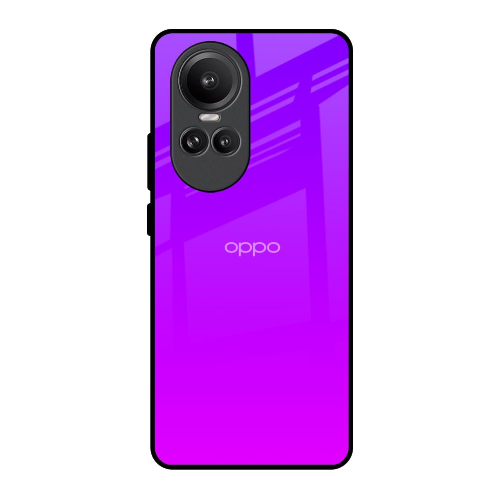 Purple Pink Oppo Reno10 Pro 5G Glass Back Cover Online